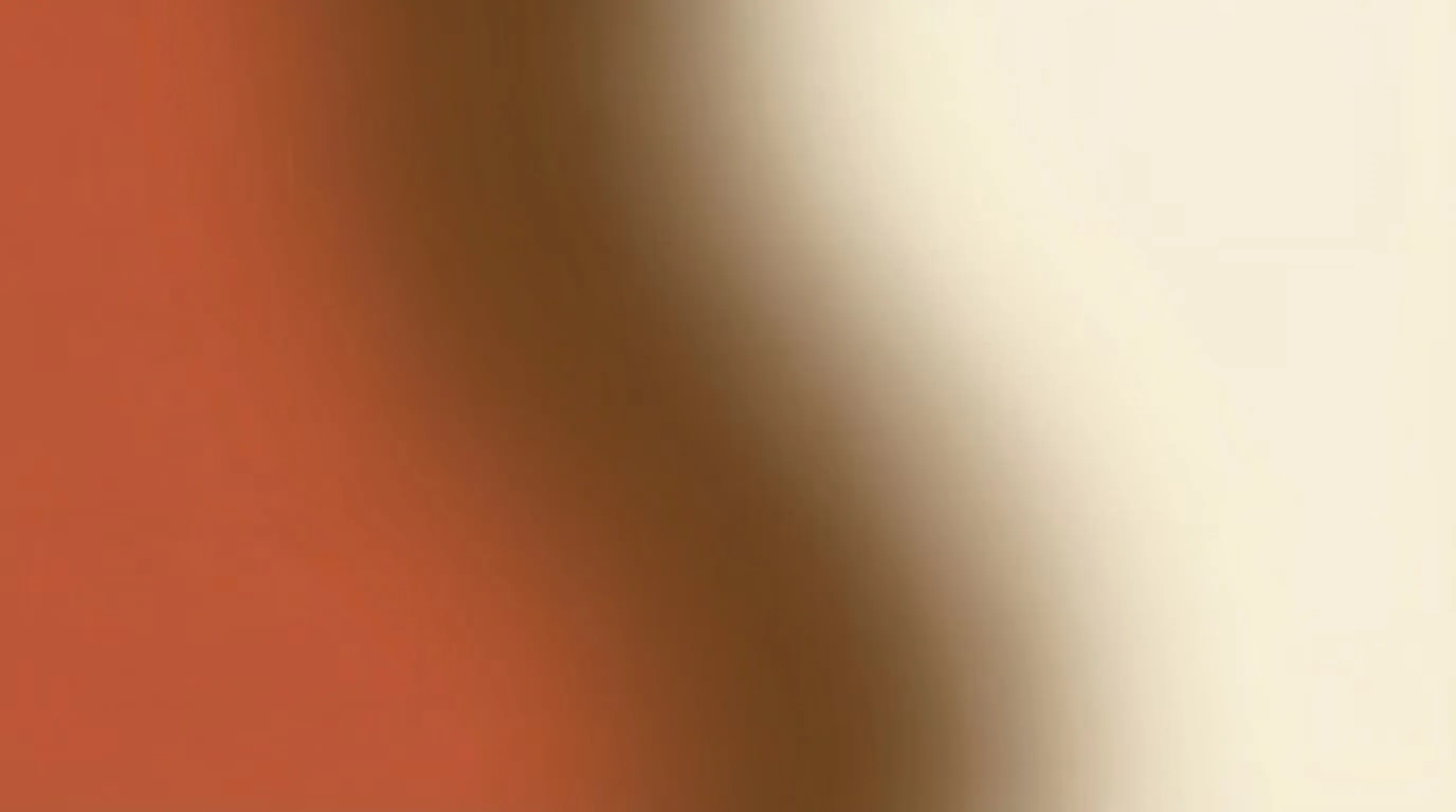 Warm gradient in PathOpt's brand colors, from terracotta to cream